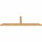Ekena Millwork Portland Smooth Timber Gable Bracket, Western Red Cedar, 84"W x 24"H x 3 1/2"D x 3 1/2"F, 7/12 Pitch GBW084X24X0404POR00SWR - alternate 4